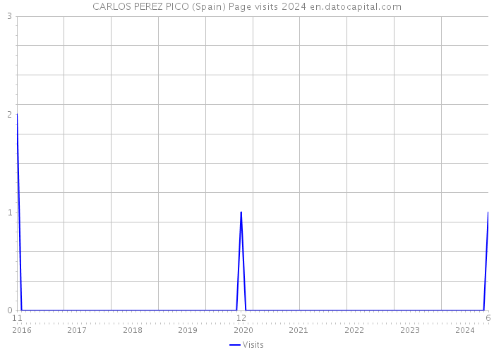 CARLOS PEREZ PICO (Spain) Page visits 2024 