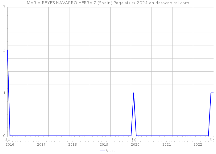 MARIA REYES NAVARRO HERRAIZ (Spain) Page visits 2024 