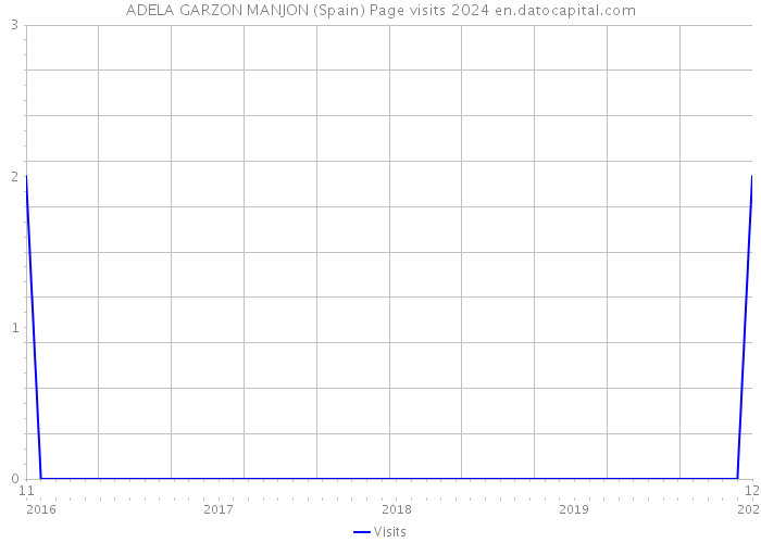 ADELA GARZON MANJON (Spain) Page visits 2024 