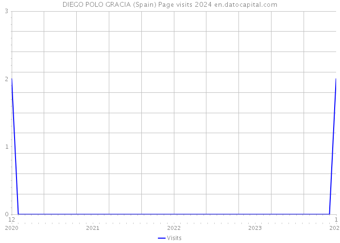 DIEGO POLO GRACIA (Spain) Page visits 2024 