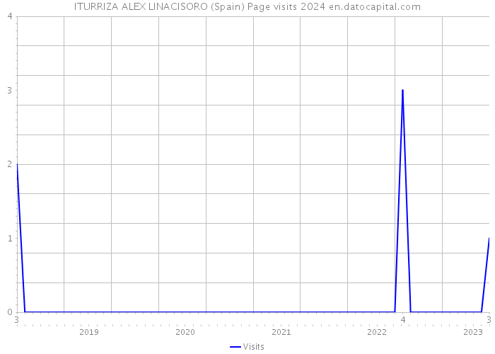 ITURRIZA ALEX LINACISORO (Spain) Page visits 2024 