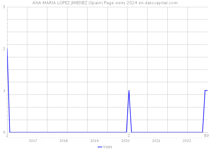 ANA MARIA LOPEZ JIMENEZ (Spain) Page visits 2024 