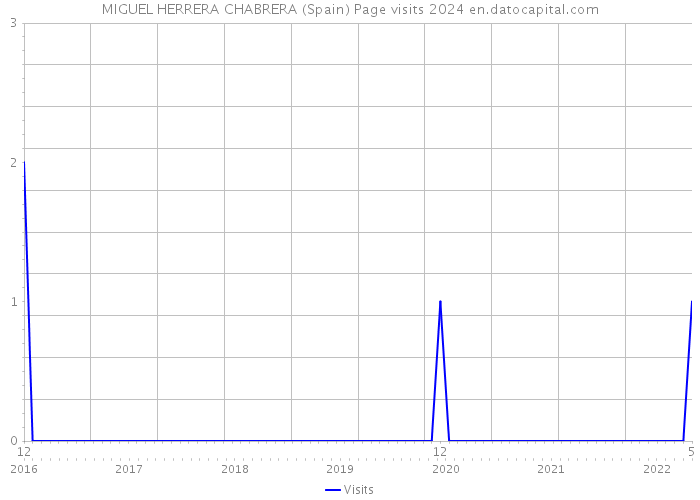 MIGUEL HERRERA CHABRERA (Spain) Page visits 2024 