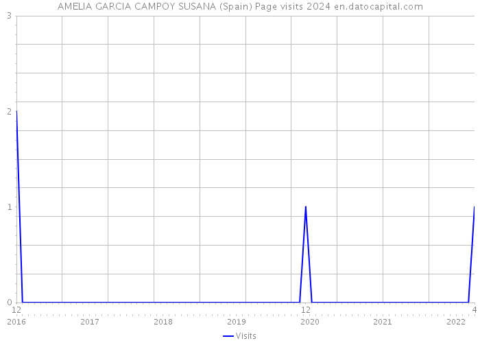 AMELIA GARCIA CAMPOY SUSANA (Spain) Page visits 2024 