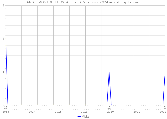 ANGEL MONTOLIU COSTA (Spain) Page visits 2024 
