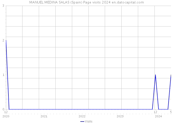 MANUEL MEDINA SALAS (Spain) Page visits 2024 