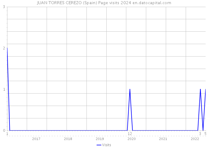 JUAN TORRES CEREZO (Spain) Page visits 2024 