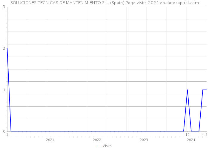 SOLUCIONES TECNICAS DE MANTENIMIENTO S.L. (Spain) Page visits 2024 