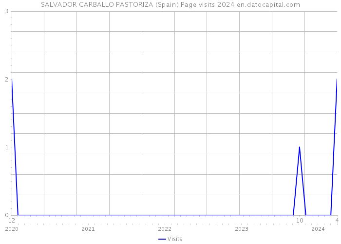 SALVADOR CARBALLO PASTORIZA (Spain) Page visits 2024 