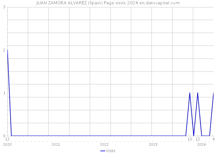 JUAN ZAMORA ALVAREZ (Spain) Page visits 2024 