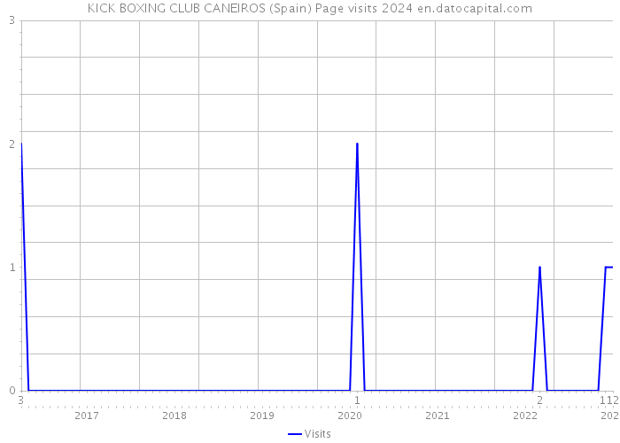 KICK BOXING CLUB CANEIROS (Spain) Page visits 2024 