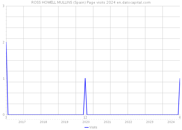 ROSS HOWELL MULLINS (Spain) Page visits 2024 