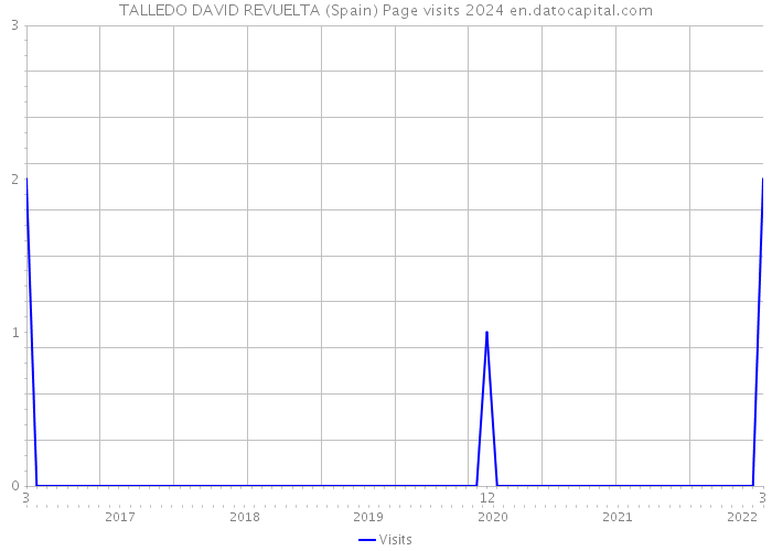 TALLEDO DAVID REVUELTA (Spain) Page visits 2024 
