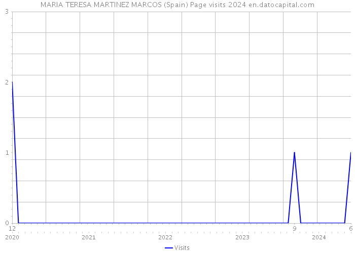 MARIA TERESA MARTINEZ MARCOS (Spain) Page visits 2024 
