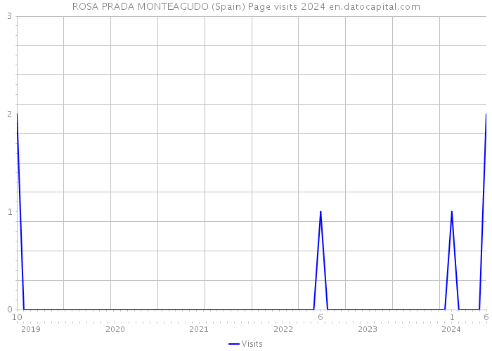 ROSA PRADA MONTEAGUDO (Spain) Page visits 2024 
