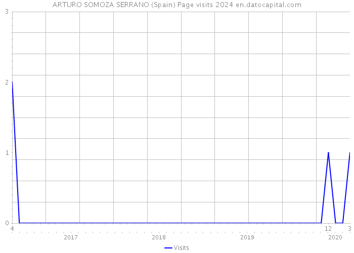 ARTURO SOMOZA SERRANO (Spain) Page visits 2024 