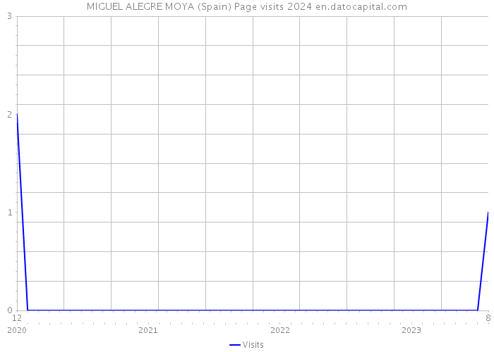 MIGUEL ALEGRE MOYA (Spain) Page visits 2024 