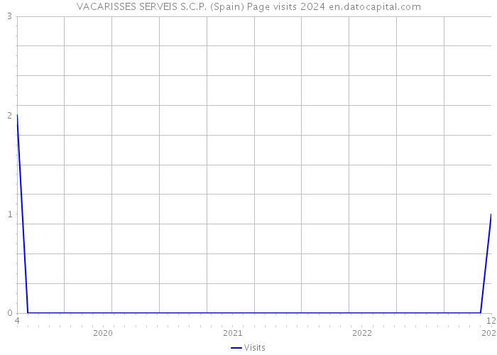 VACARISSES SERVEIS S.C.P. (Spain) Page visits 2024 