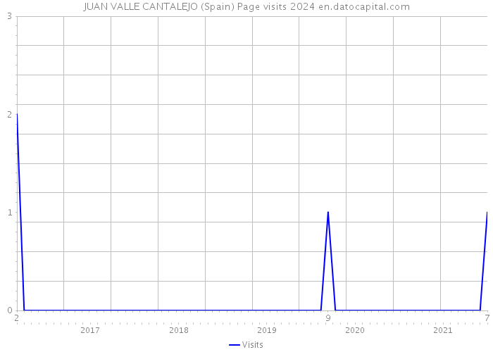 JUAN VALLE CANTALEJO (Spain) Page visits 2024 