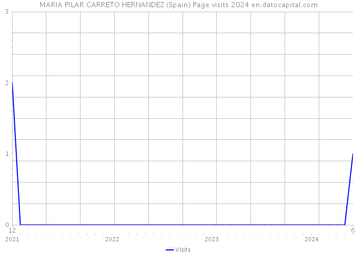 MARIA PILAR CARRETO HERNANDEZ (Spain) Page visits 2024 