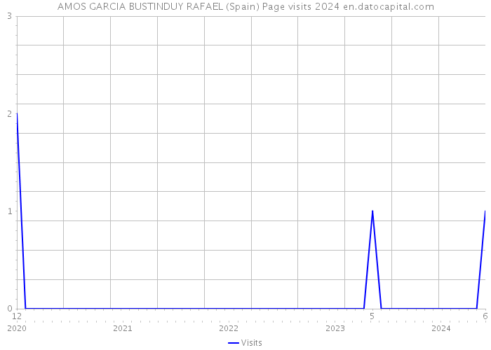 AMOS GARCIA BUSTINDUY RAFAEL (Spain) Page visits 2024 