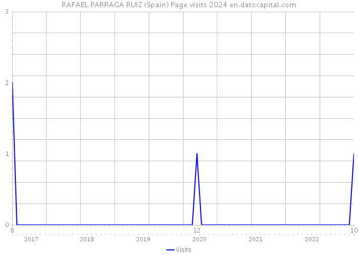 RAFAEL PARRAGA RUIZ (Spain) Page visits 2024 