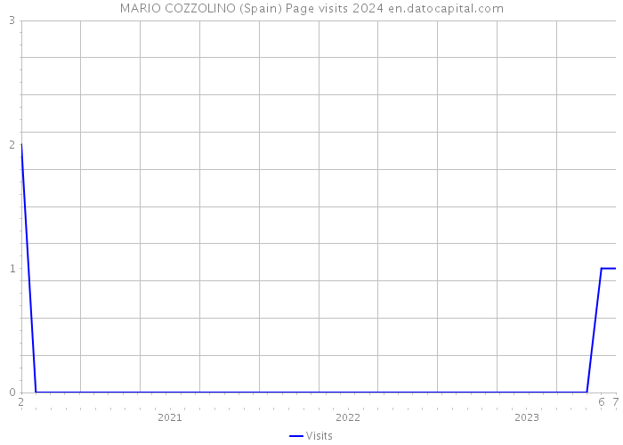 MARIO COZZOLINO (Spain) Page visits 2024 