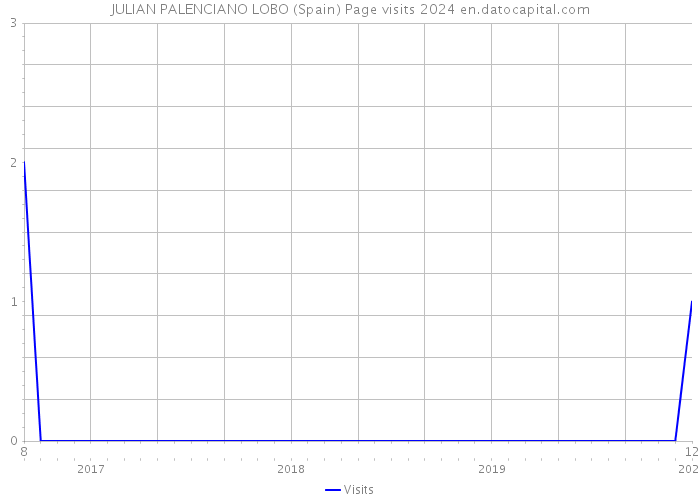 JULIAN PALENCIANO LOBO (Spain) Page visits 2024 