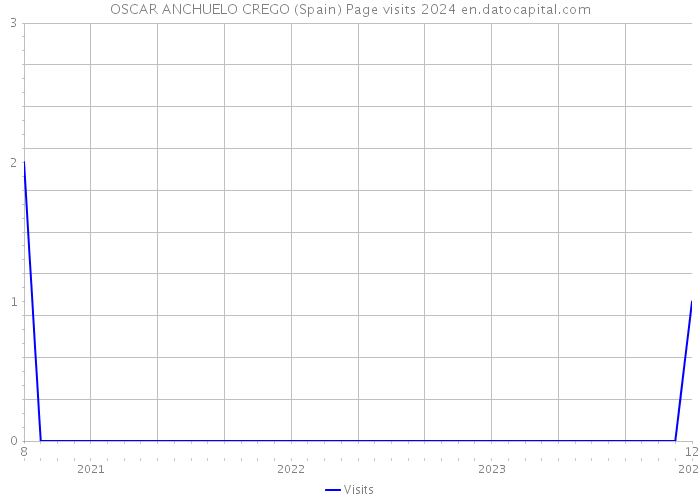 OSCAR ANCHUELO CREGO (Spain) Page visits 2024 