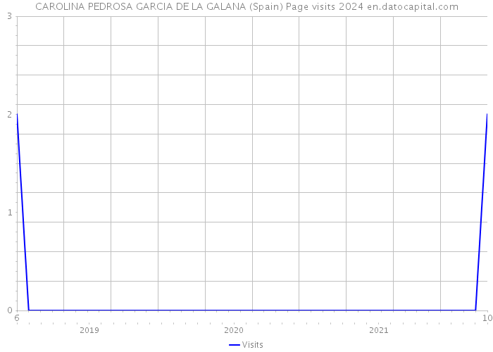 CAROLINA PEDROSA GARCIA DE LA GALANA (Spain) Page visits 2024 