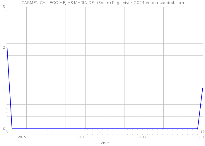 CARMEN GALLEGO MEJIAS MARIA DEL (Spain) Page visits 2024 