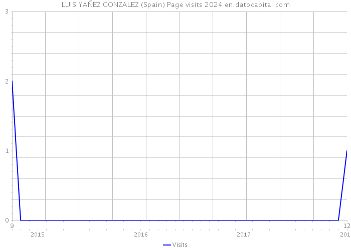 LUIS YAÑEZ GONZALEZ (Spain) Page visits 2024 