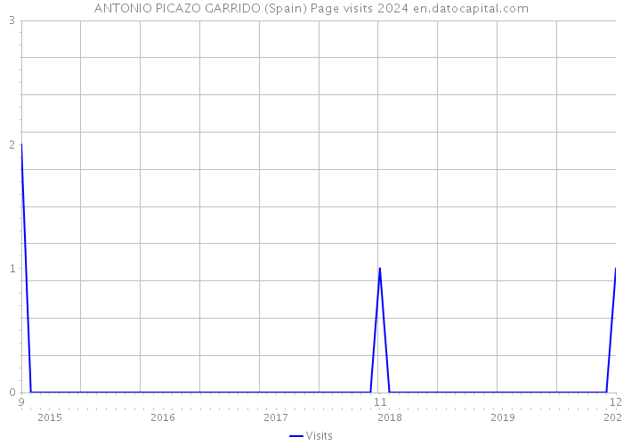 ANTONIO PICAZO GARRIDO (Spain) Page visits 2024 