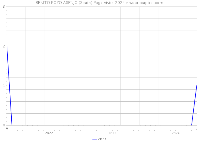 BENITO POZO ASENJO (Spain) Page visits 2024 