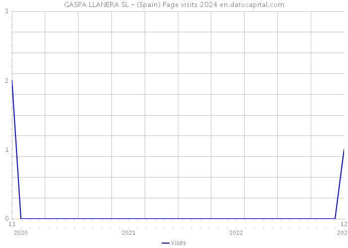 GASPA LLANERA SL - (Spain) Page visits 2024 
