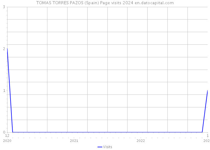 TOMAS TORRES PAZOS (Spain) Page visits 2024 