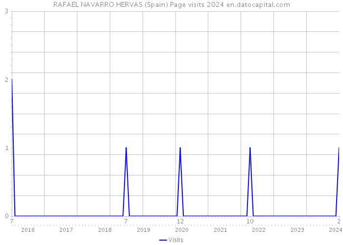 RAFAEL NAVARRO HERVAS (Spain) Page visits 2024 