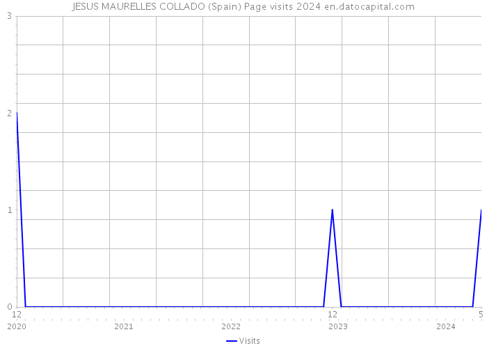 JESUS MAURELLES COLLADO (Spain) Page visits 2024 