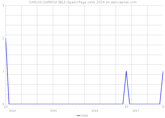 CARLOS GARRIGA SELS (Spain) Page visits 2024 
