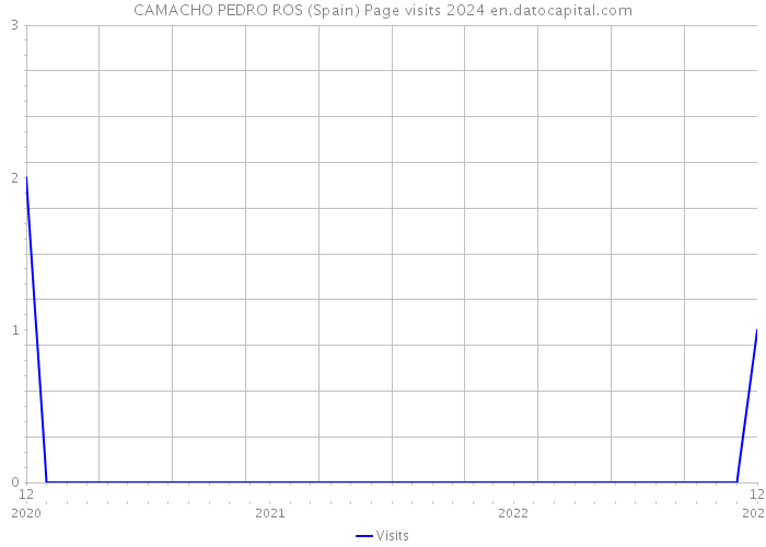 CAMACHO PEDRO ROS (Spain) Page visits 2024 
