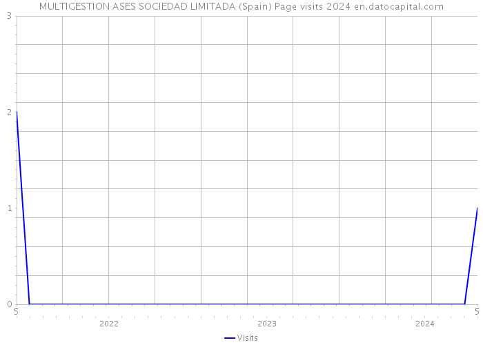 MULTIGESTION ASES SOCIEDAD LIMITADA (Spain) Page visits 2024 