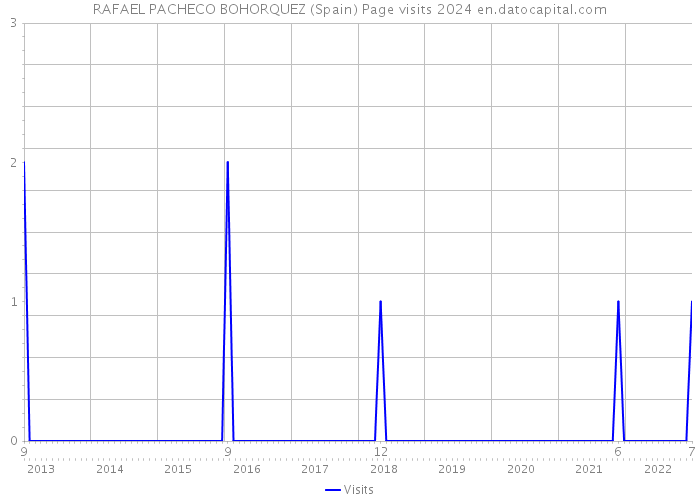 RAFAEL PACHECO BOHORQUEZ (Spain) Page visits 2024 