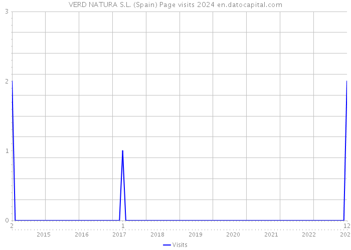 VERD NATURA S.L. (Spain) Page visits 2024 