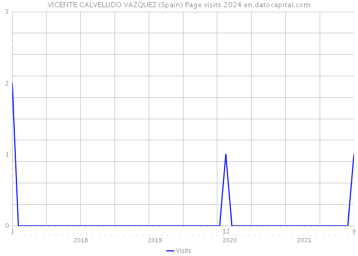 VICENTE CALVELLIDO VAZQUEZ (Spain) Page visits 2024 