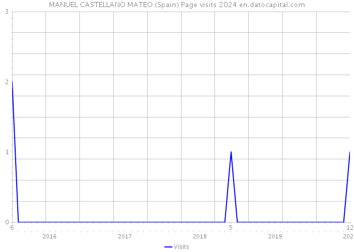 MANUEL CASTELLANO MATEO (Spain) Page visits 2024 