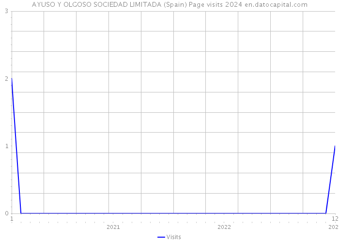 AYUSO Y OLGOSO SOCIEDAD LIMITADA (Spain) Page visits 2024 