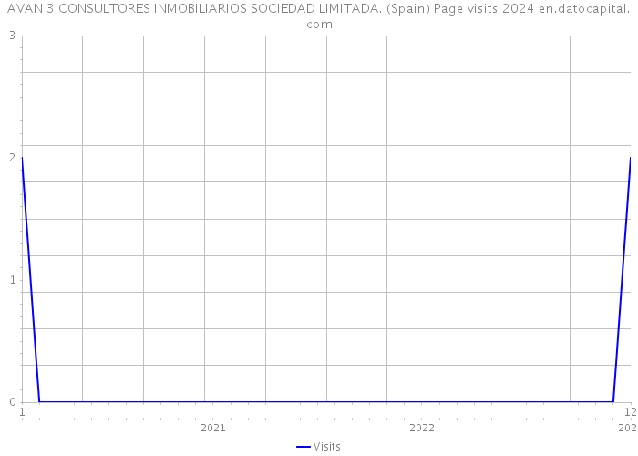 AVAN 3 CONSULTORES INMOBILIARIOS SOCIEDAD LIMITADA. (Spain) Page visits 2024 