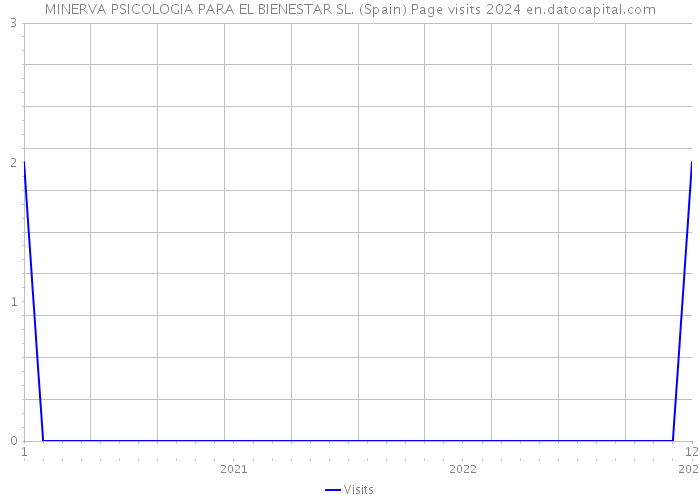 MINERVA PSICOLOGIA PARA EL BIENESTAR SL. (Spain) Page visits 2024 