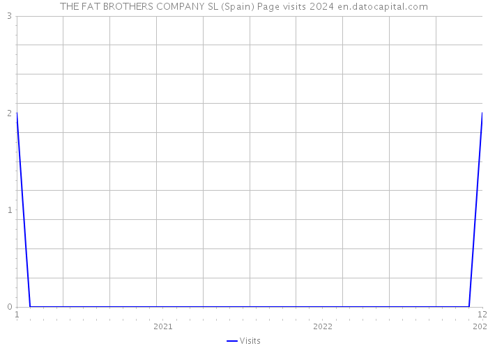THE FAT BROTHERS COMPANY SL (Spain) Page visits 2024 