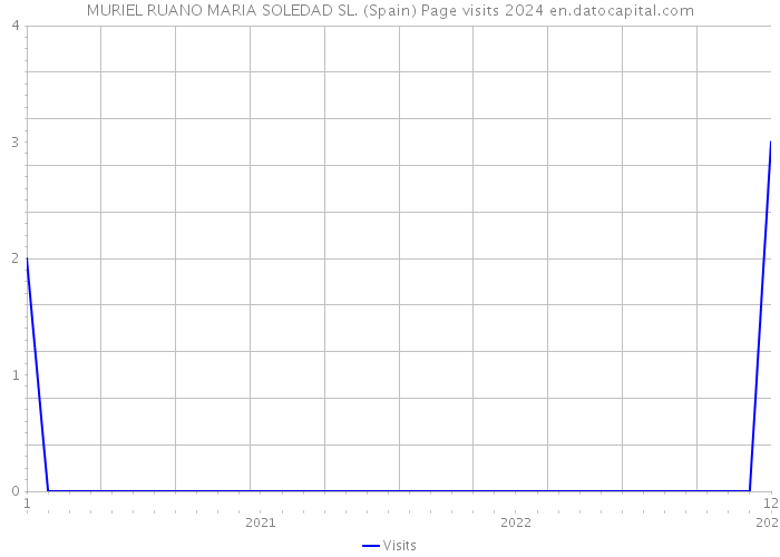 MURIEL RUANO MARIA SOLEDAD SL. (Spain) Page visits 2024 
